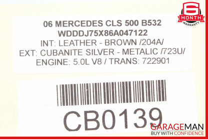 06-11 Mercedes W219 CLS500 E350 Rear Left & Right Brake Caliper Calipers Set