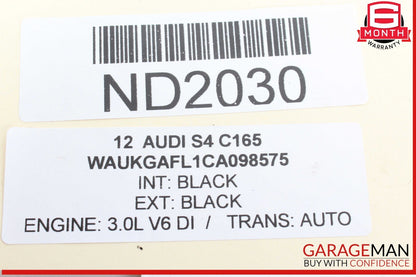 09-12 Audi S4 Front Left Driver Side Head Light Headlight Xenon Lamp OEM