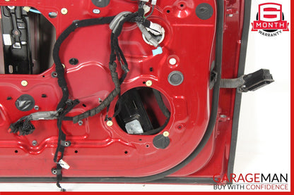 16-23 Jaguar XF Front Left Driver Side Door Shell Panel Red OEM