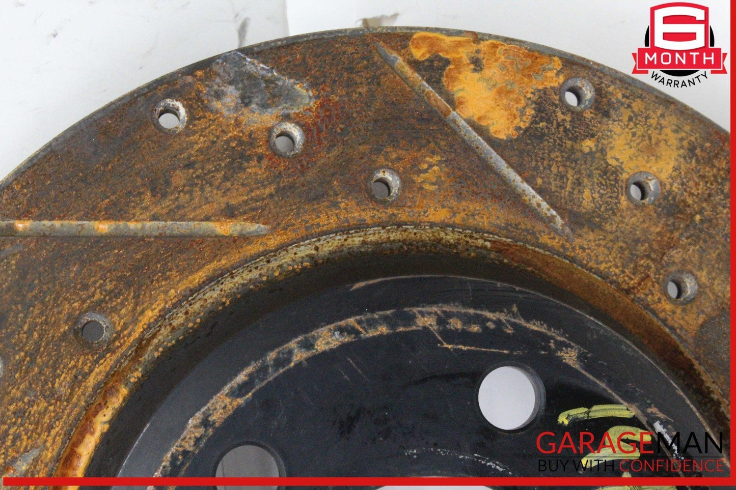 09-16 Audi A4 Rear Left and Rear Right Side Brake Disc Rotor Set OEM