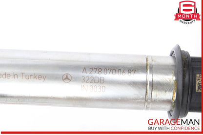 12-18 Mercedes X166 GL550 GL450 Fuel Injector Rail Left Side 2780703395 OEM