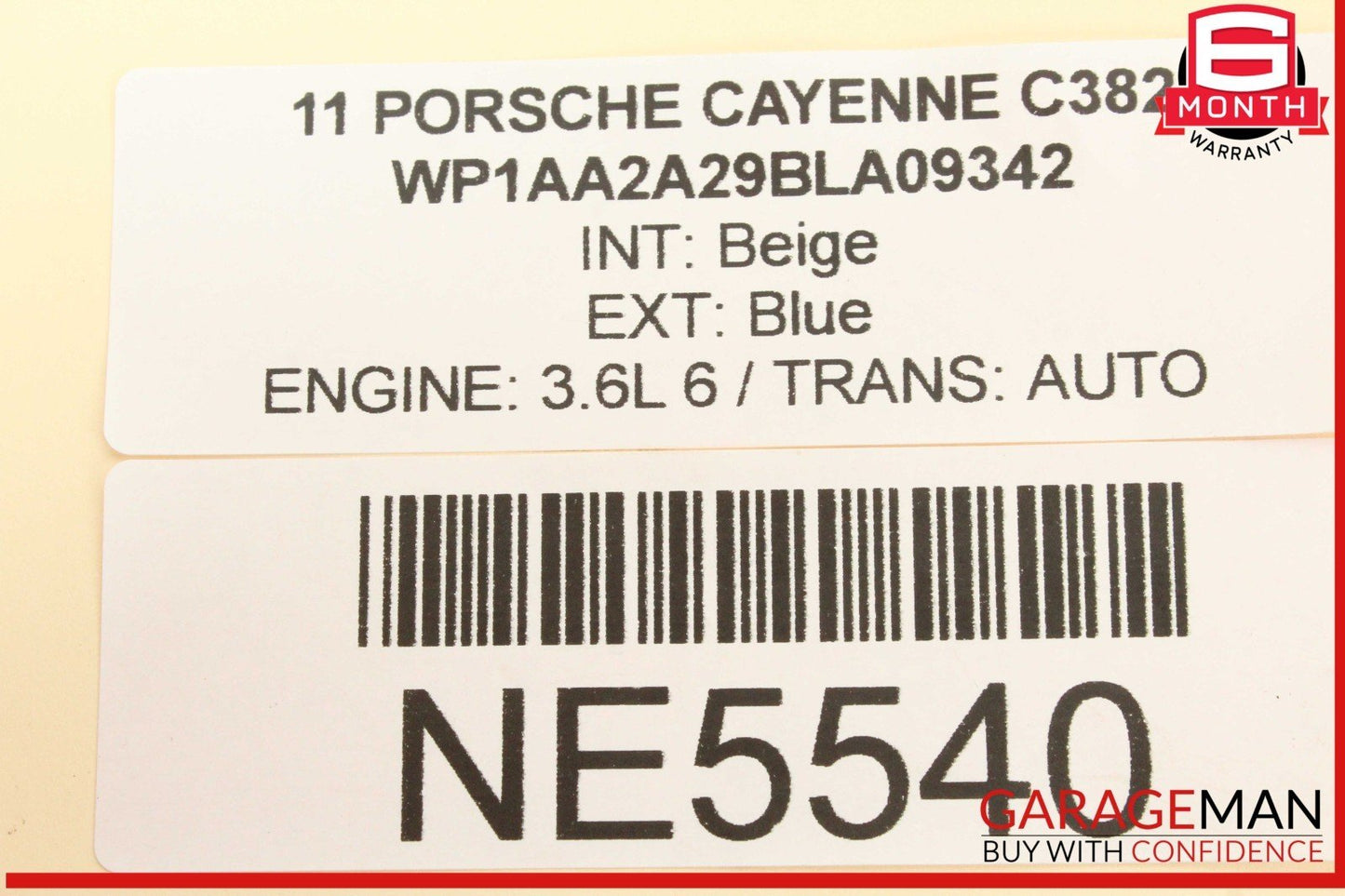 11-14 Porsche Cayenne 958 Rear Left Driver Side Spindle Knuckle Wheel Hub OEM