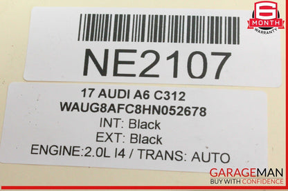 12-18 Audi A6 A7 Windshield Washer Fluid Reservoir Tank Bottle 4G1955462A OEM