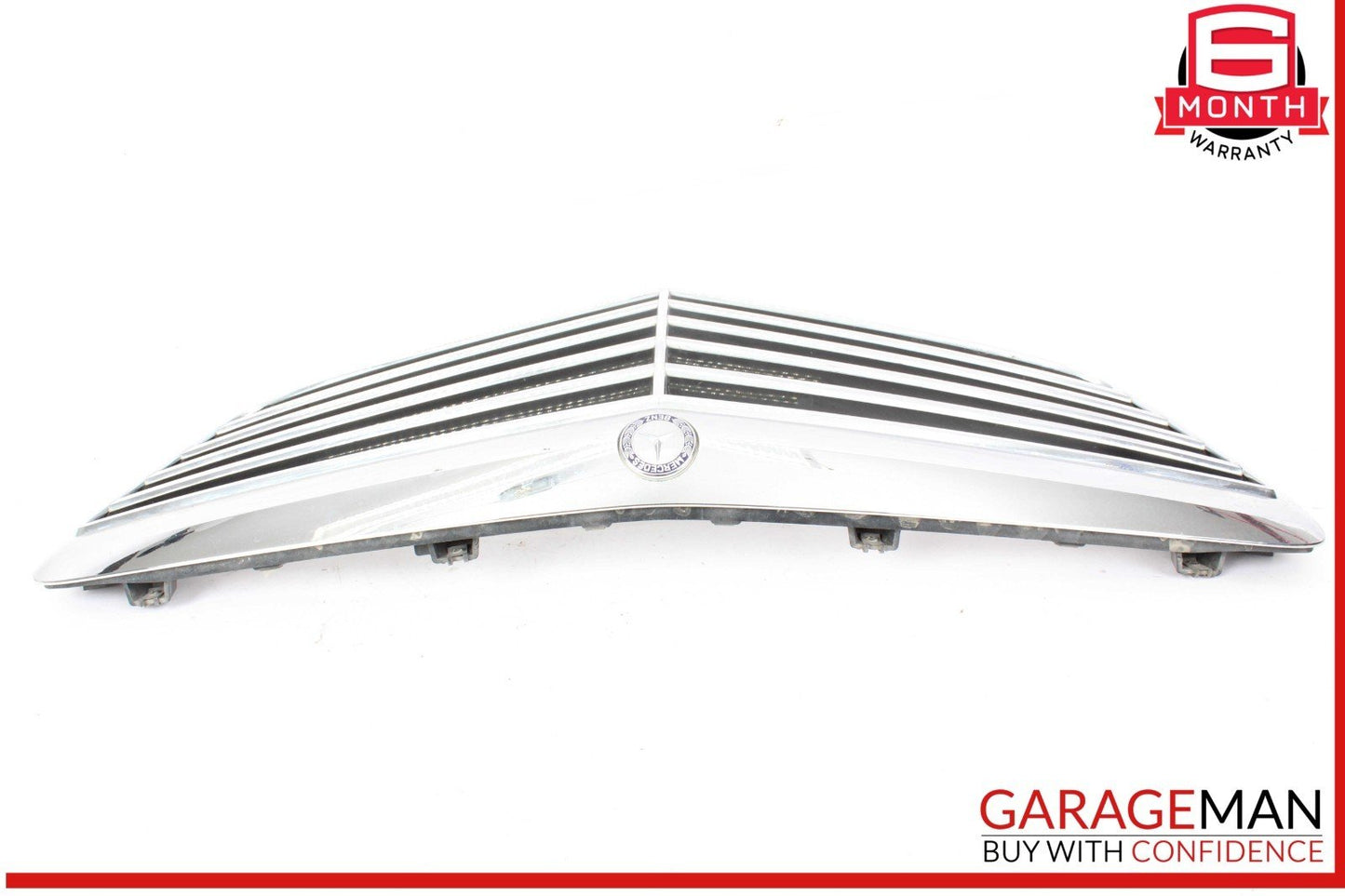 07-09 Mercedes W211 E550 E350 Front Center Bumper Grill Grille Trim Cover Panel