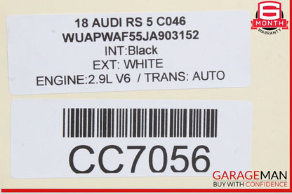 18-24 Audi RS5 S5 A5 Coupe Rear Trunk Deck Lid Assembly OEM