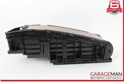 06-11 Mercedes W219 CLS500 Rear Center Console Armrest Arm Rest Wood OEM