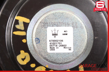 14-17 Maserati Quattroporte Front or Rear Side Door Audio Sound Speaker Set OEM