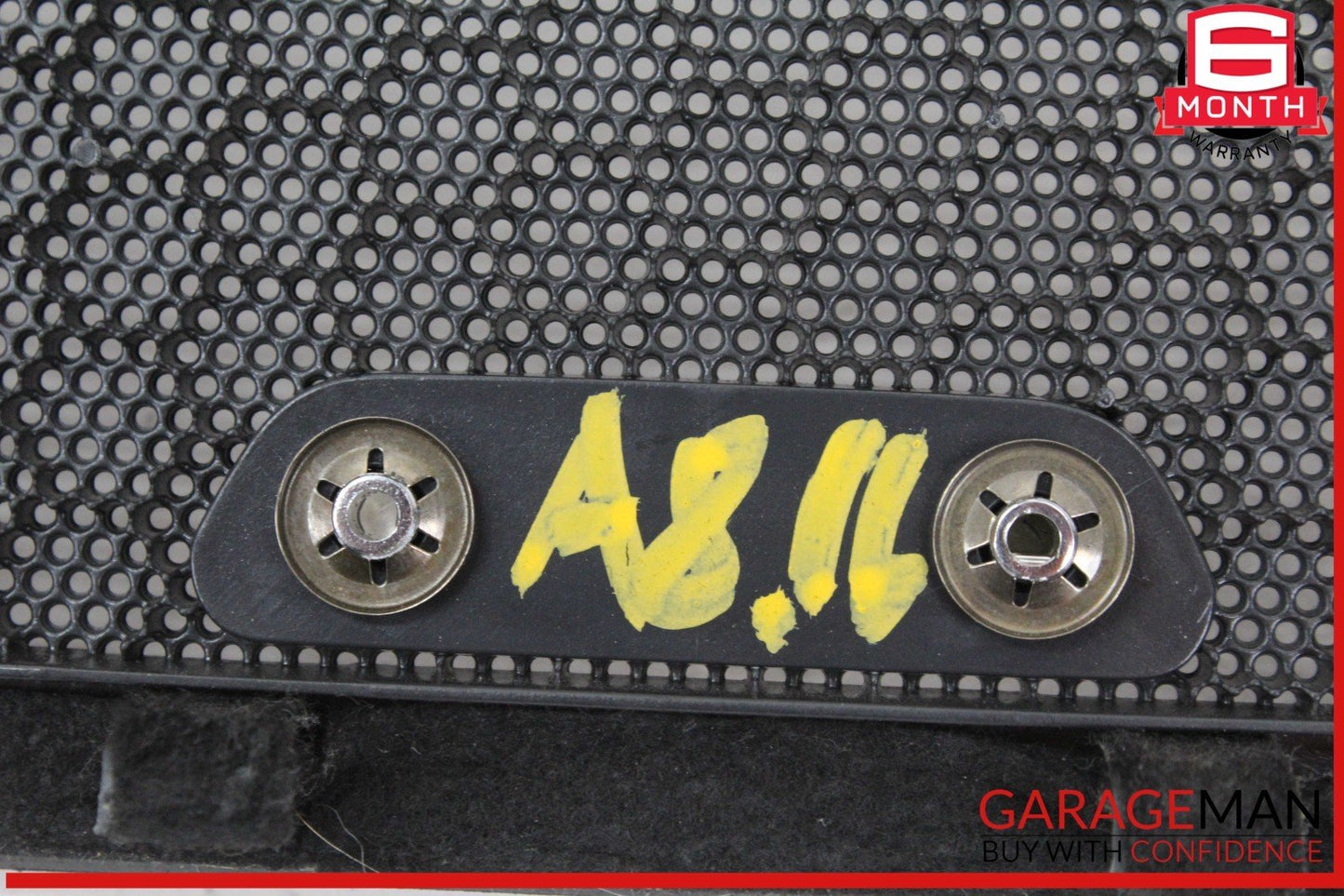 11-18 Audi A8 S8 Rear Deck Shelf Center Speaker Grille Cover 4H0035435A OEM