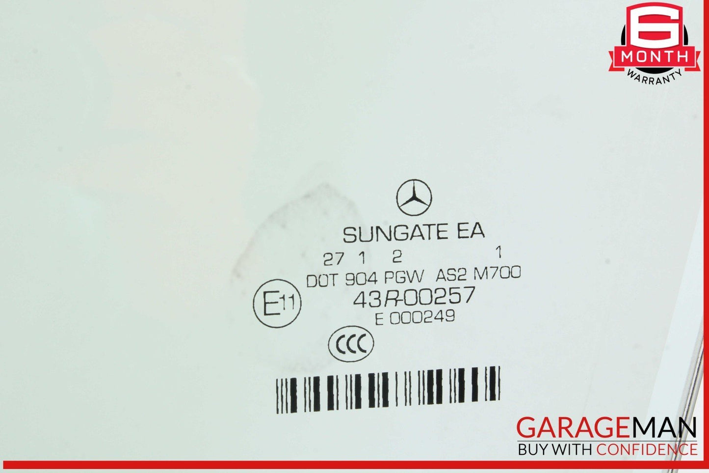 07-13 Mercedes W221 S400 Hybrid Front Left Driver Side Door Window Glass OEM
