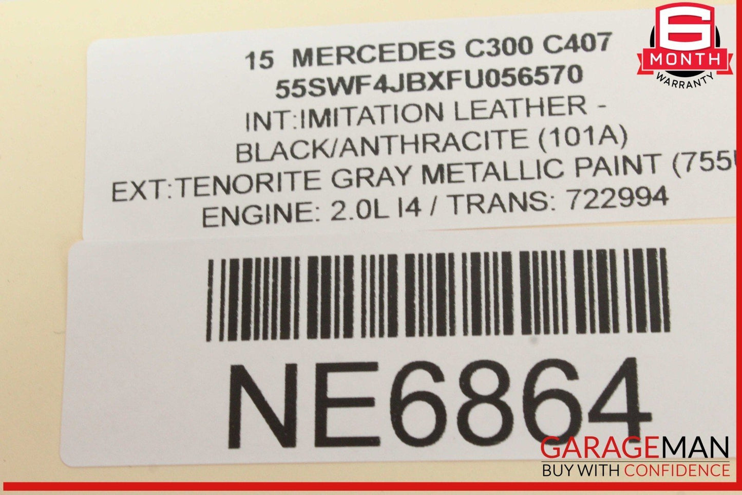 15-18 Mercedes W205 C300 Speedometer Instrument Cluster Gauge 2059000716 OEM