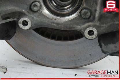 12-18 Audi A7 A6 Front Left Driver Side Spindle Knuckle Wheel Hub w/ Rotor Disc