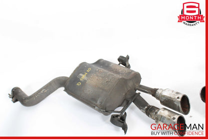 Maserati Quattroporte M139 Exhaust Mufflers Dual Tips Left & Right Side Set OEM