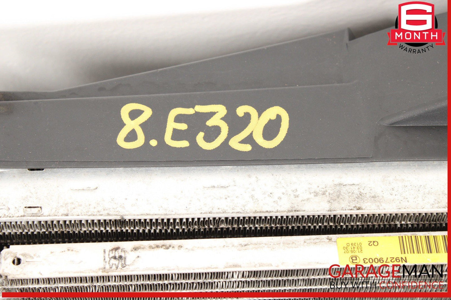 Mercedes W211 E320 Engine Motor Cooling Fan Radiator A/C Condenser Assy OEM
