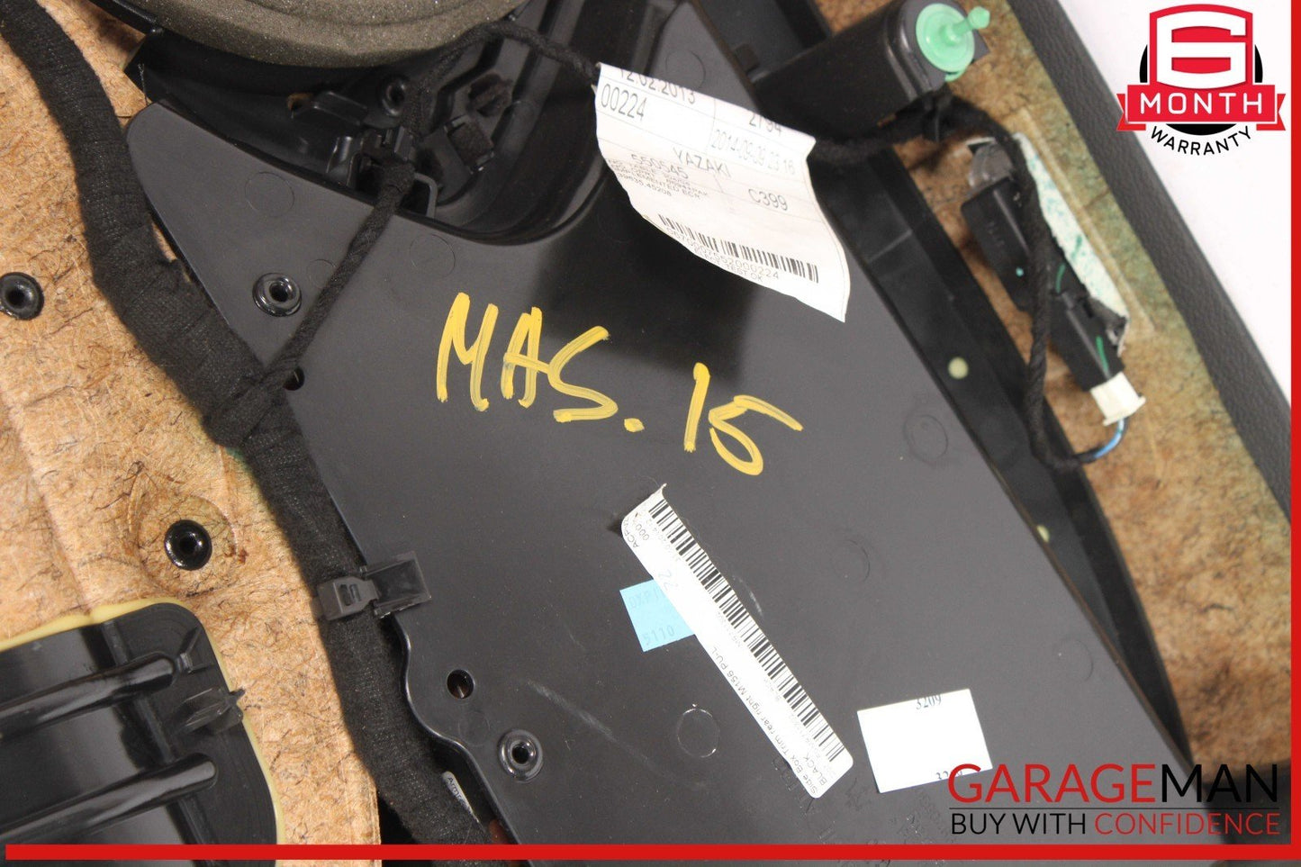 14-17 Maserati Quattroporte SQ4 M156 Rear Right Side Interior Door Panel OEM