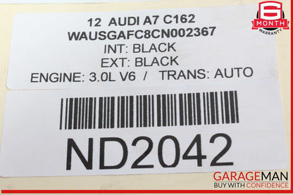 12-17 Audi A7 Front Right Passenger Side Spindle Knuckle Wheel Hub 8K0407258 OEM