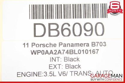10-16 Porsche Panamera 970 Dashboard Dash Board Instrument Panel Trim Cover OEM