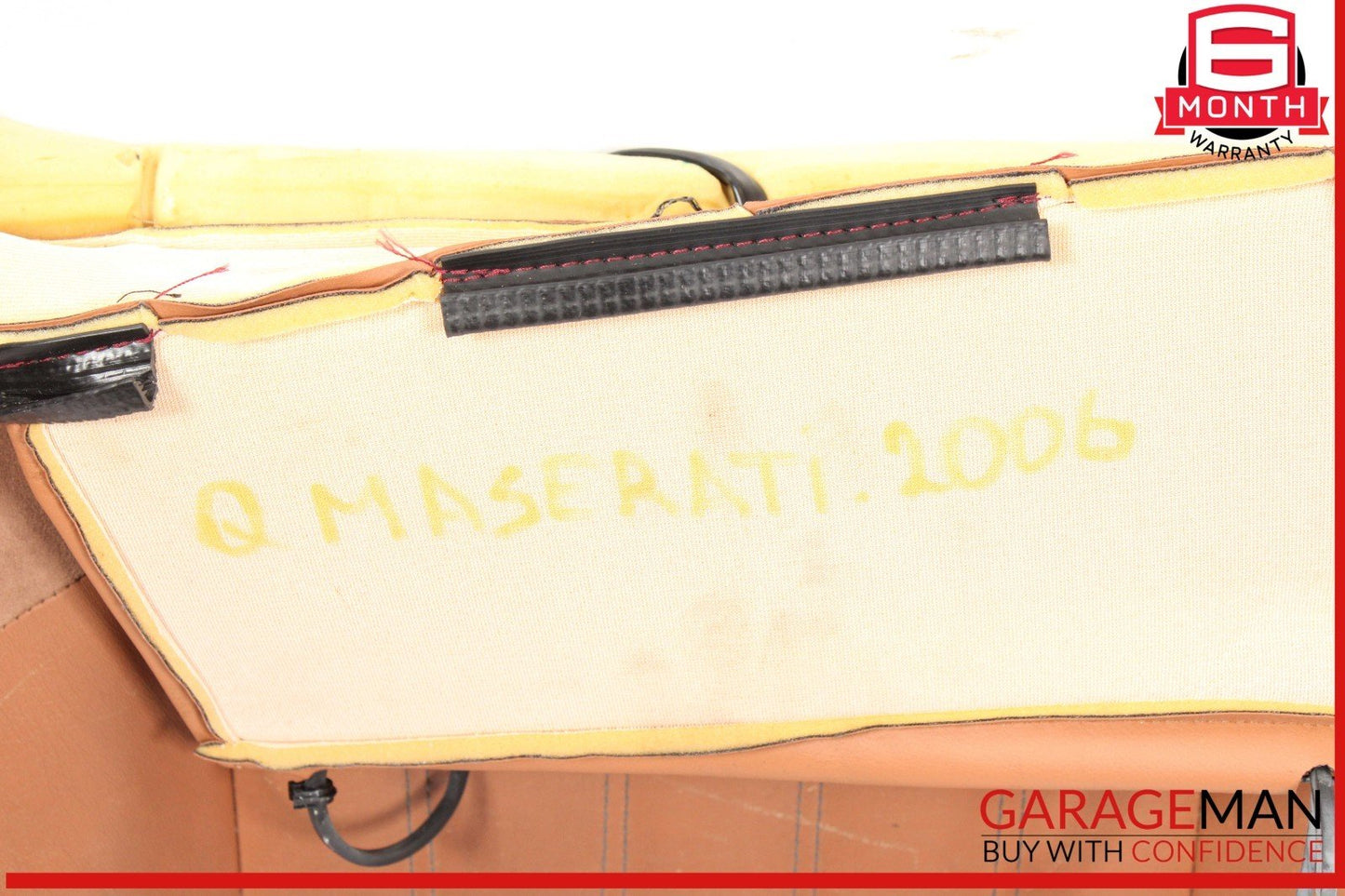 03-08 Maserati Quattroporte M139 Front Right Side Lower Bottom Seat Cushion OEM