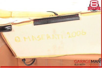 03-08 Maserati Quattroporte M139 Front Right Side Lower Bottom Seat Cushion OEM
