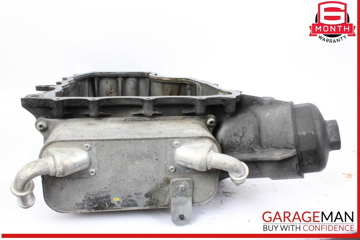 11-14 Porsche Cayenne 958 4.8L V8 Engine Upper Oil Pan 94810717111 OEM