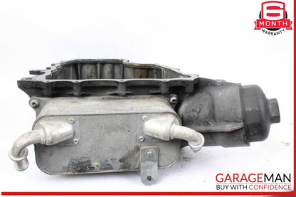 11-14 Porsche Cayenne 958 4.8L V8 Engine Upper Oil Pan 94810717111 OEM