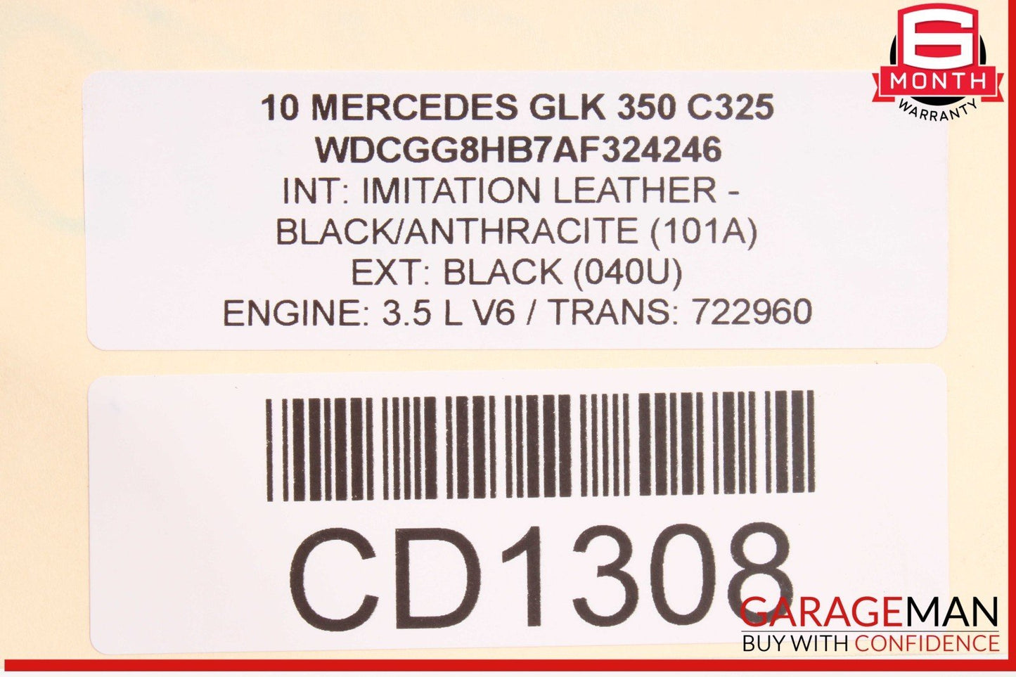 08-15 Mercedes X204 GLK350 Engine Radiator AC A/C Air Condenser Oil Cooler Assy
