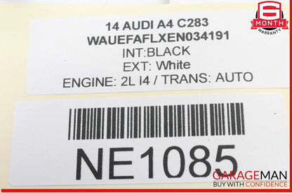 09-16 Audi A4 S4 Rear Left Driver Side Lower Control Arm 8K0505311J OEM