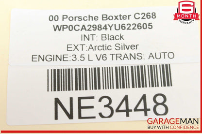 97-08 Porsche Boxster 986 Power Steering Pump Bracket 9961021602R OEM