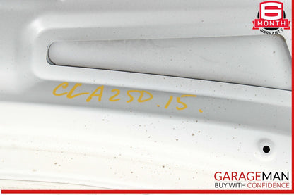 14-19 Mercedes W117 CLA250 CLA180 Rear Trunk Lid Deck Shell Panel OEM