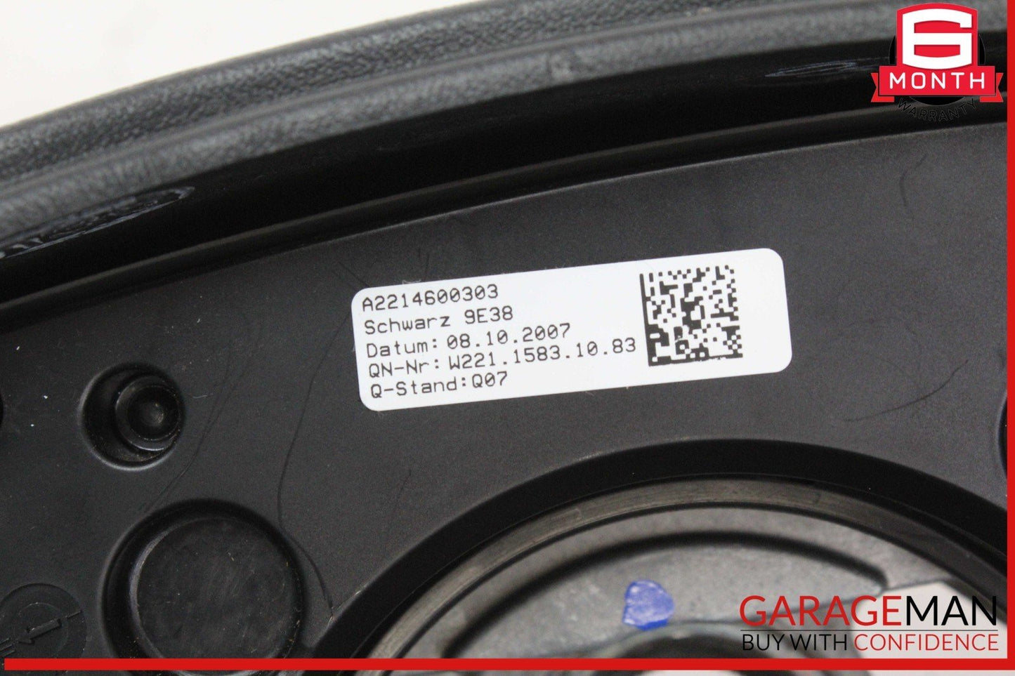 07-10 Mercedes W216 CL550 Front Left Driver Side 4 Spoke Steering Wheel OEM