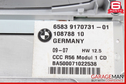 07-15 Mini Cooper GPS Navigation System CD/DVD Player 9170731