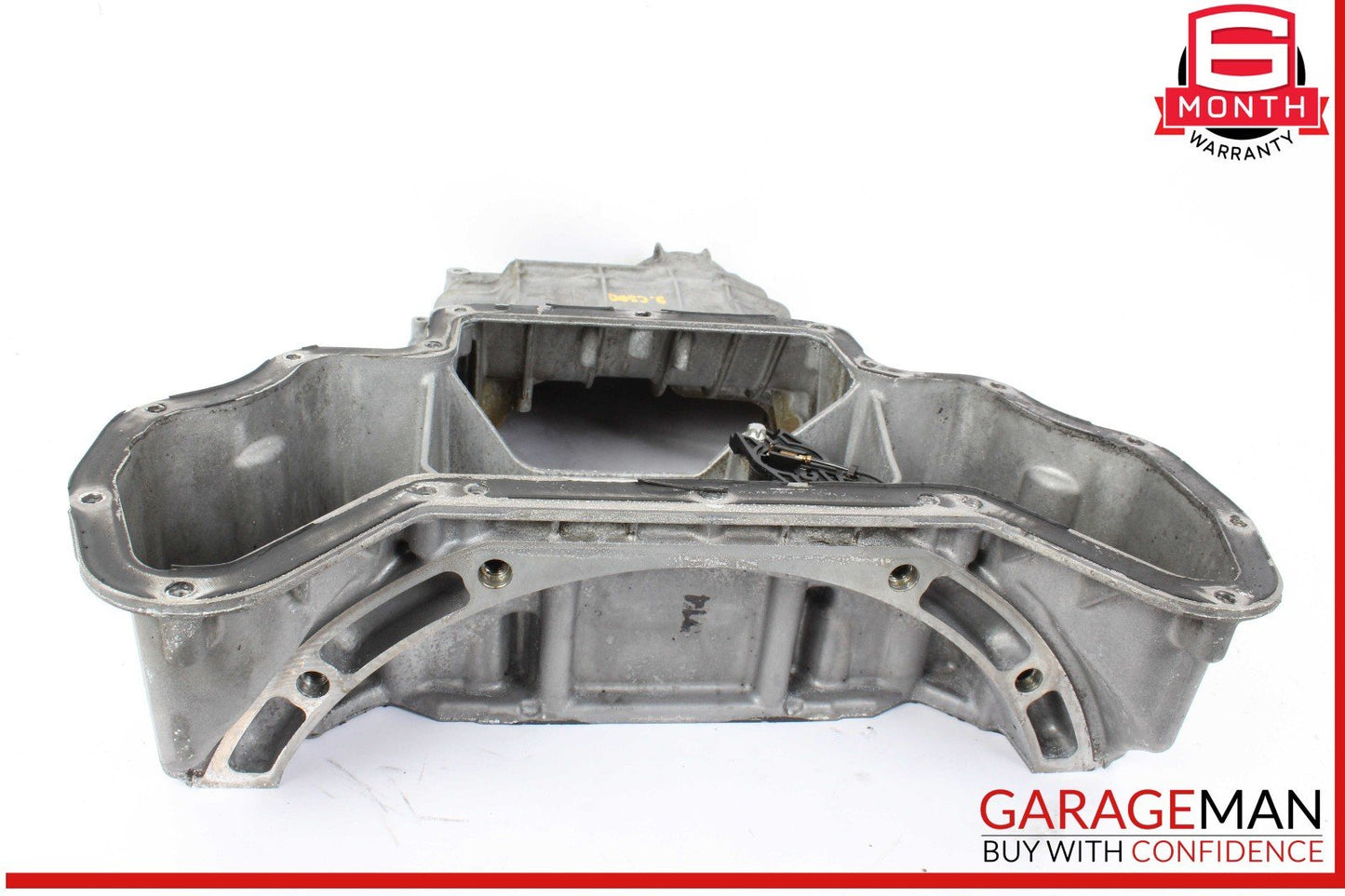 05-11 Mercedes W204 C300 Engine Upper Oil Sump Baffle Pan 2720142102 OEM