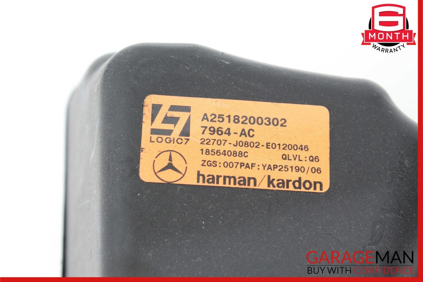 06-13 Mercedes W251 R320 R500 Rear Left & Right Quarter Sound Speakers Set of 2