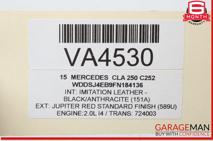 14-19 Mercedes W117 CLA250 Rear Left Side Spindle Knuckle Hub Bearing OEM
