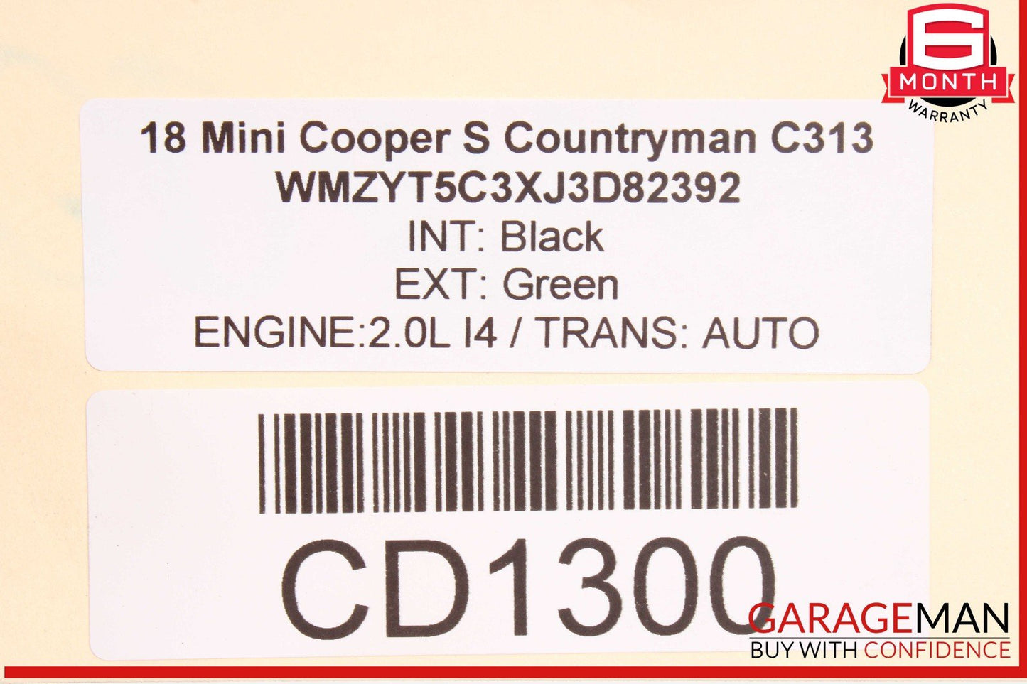 17-24 Mini Cooper Countryman Exhaust Muffler Assembly OEM