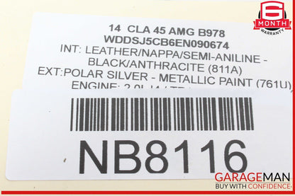 14-19 Mercedes W117 CLA45 AMG Rear Right & Left Side Shock Absorber Strut Set