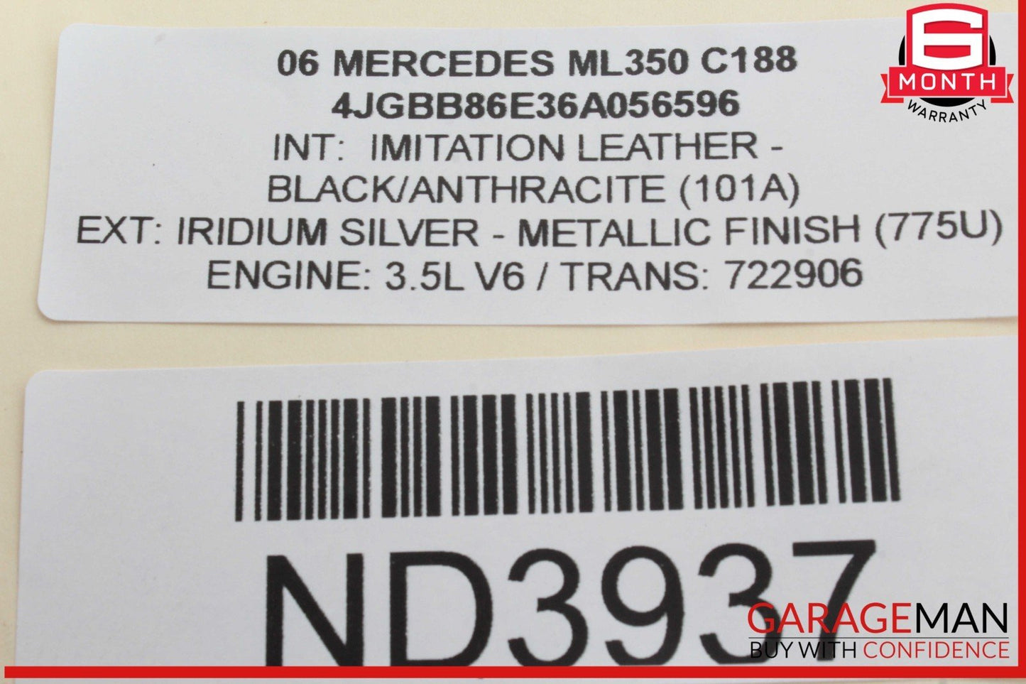 06-12 Mercedes W164 ML350 Rear Left Driver Side Spindle Knuckle w/ Rotor Disc