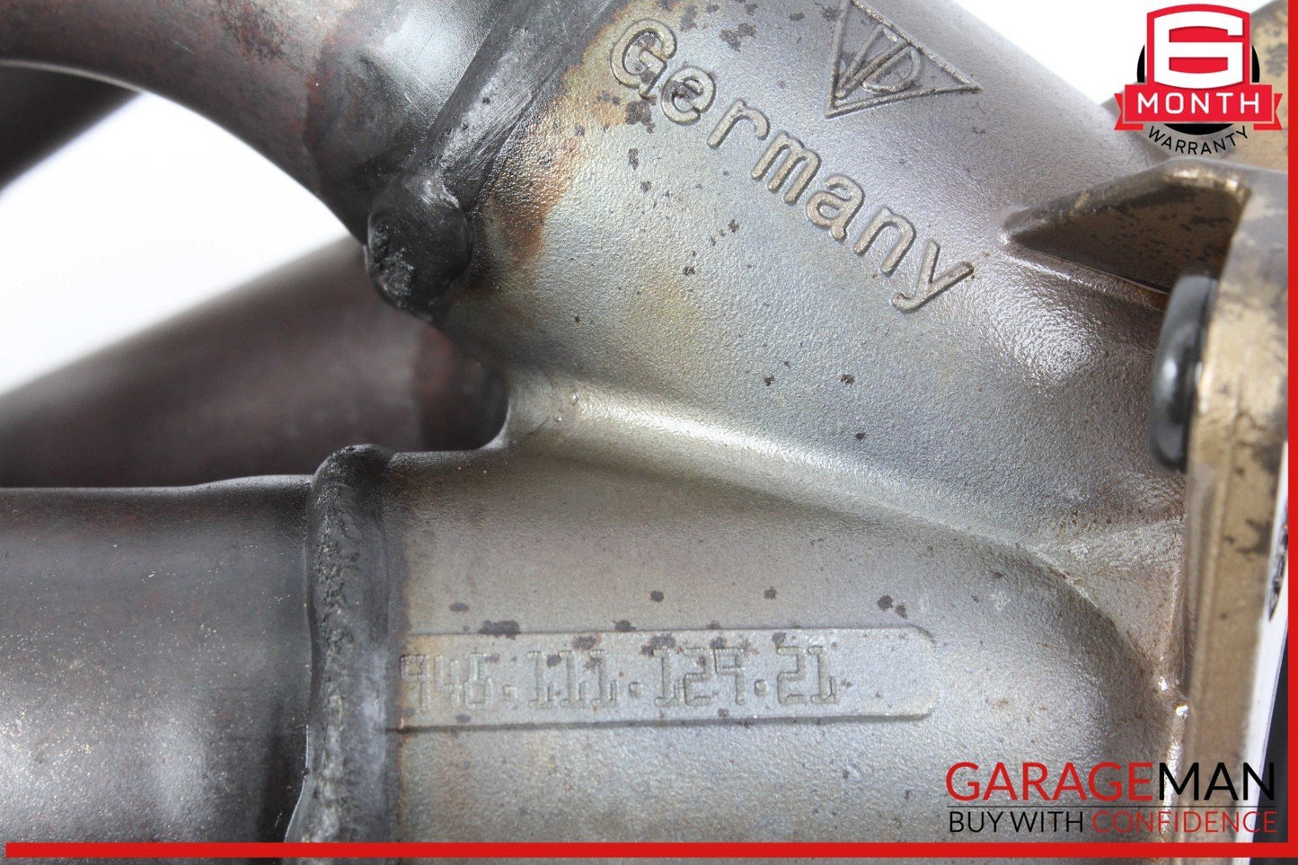 10-16 Porsche Panamera 970 Left Driver Side Exhaust Manifold 94811112921 OEM