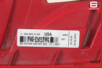 12-14 Mercedes W204 C250 C350 C63 AMG LED Rear Right Side Tail Light Lamp OEM