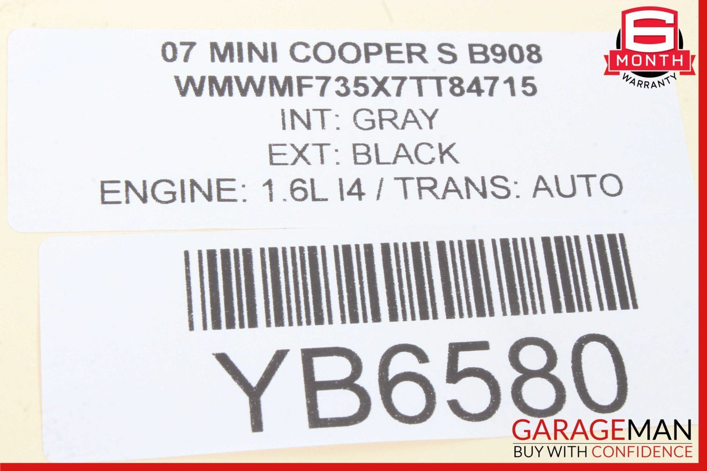 06-13 Mini Cooper Front Left Driver Side Door View Mirror OEM
