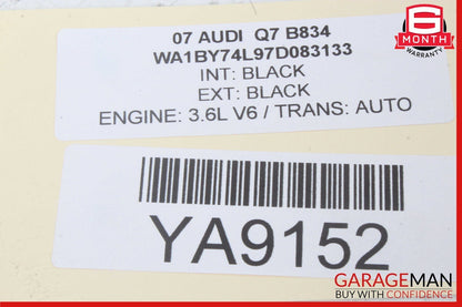 07-09 Audi Q7 Audi Q7 Rear Right Passenger Side Tail Light Lamp 4L0945094A OEM