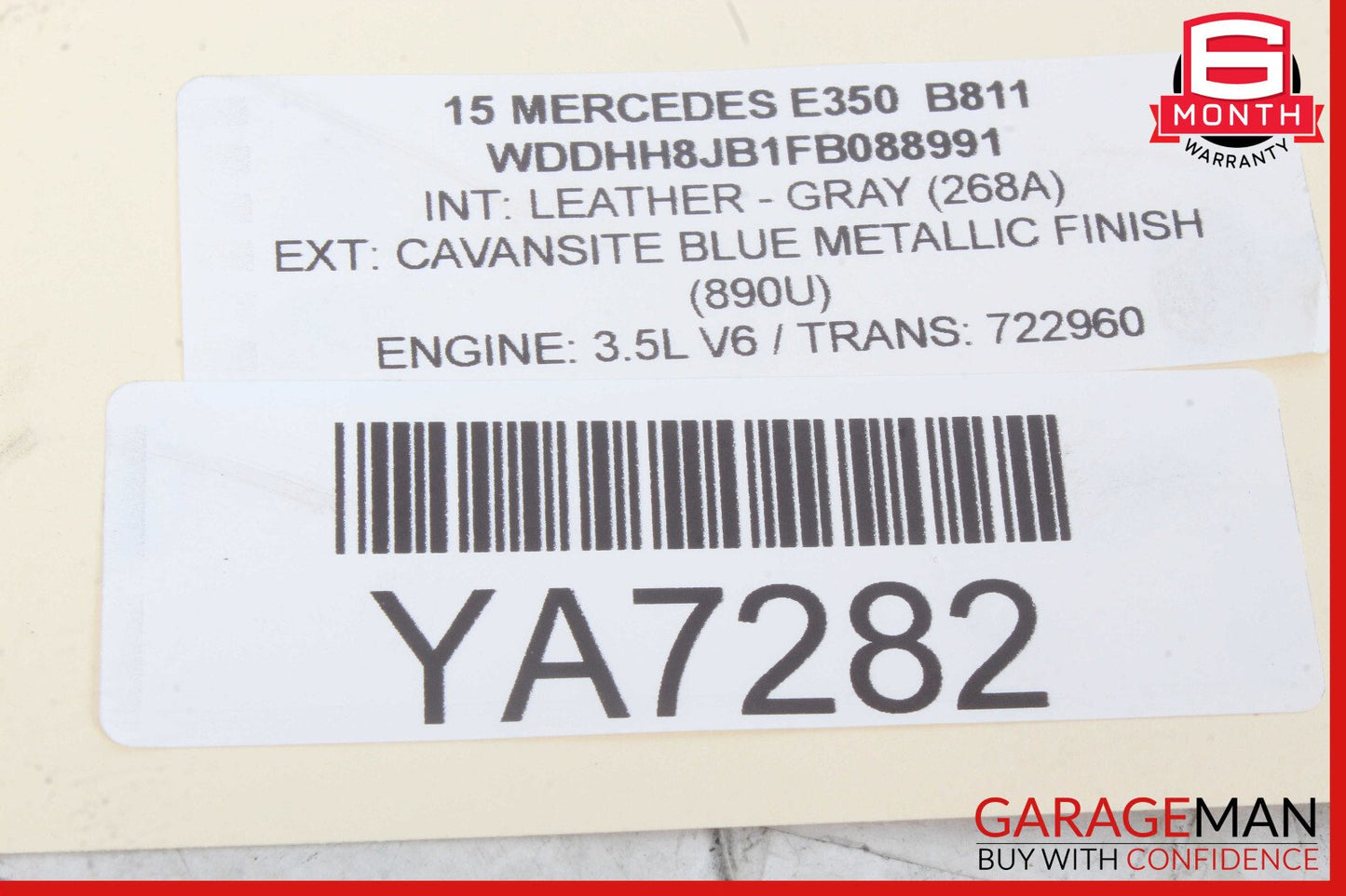 15-18 Mercedes W212 E350 Rear SAM Module Relay Fuse Box OEM