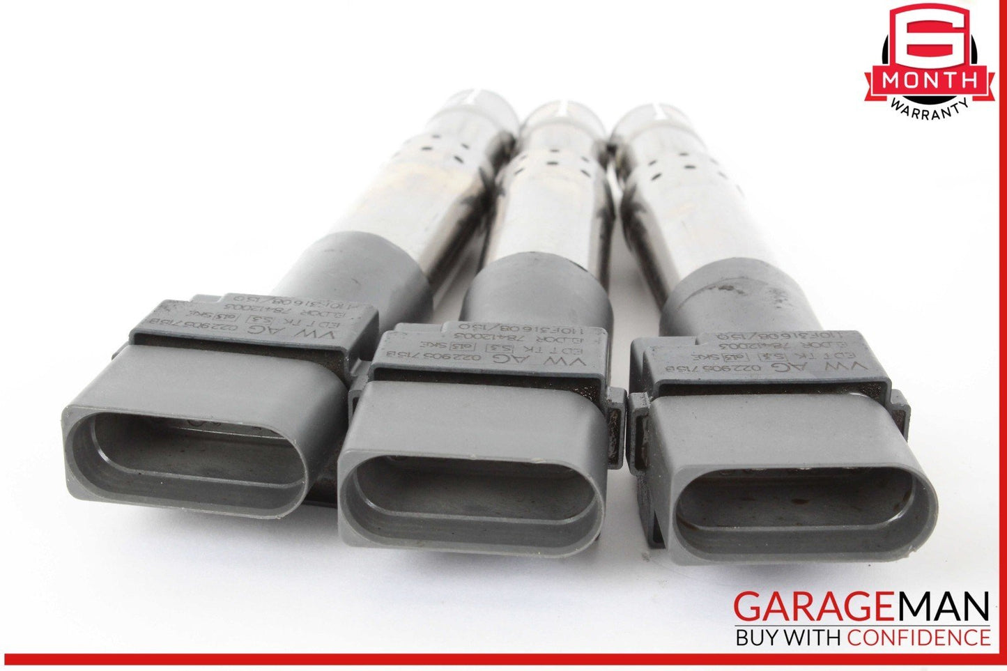 09-16 Porsche Cayenne 958 Audi S4 Engine Ignition Coil Coils Set of 6 022905715B