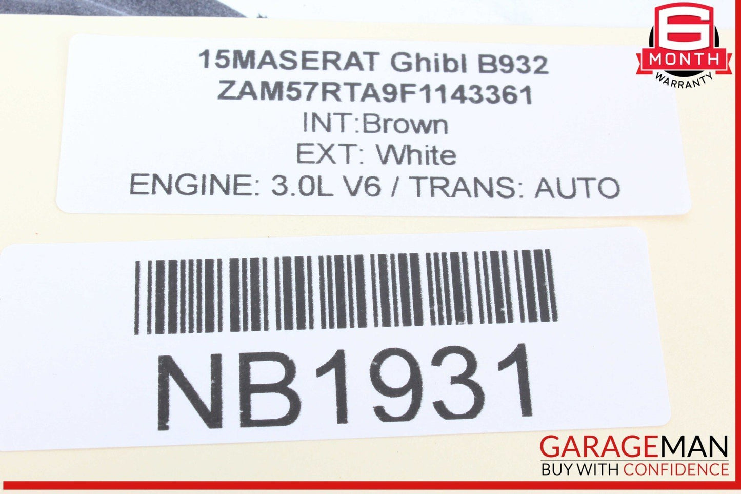 14-17 Maserati Ghibli S Steering Wheel Multifunction Control Switch Assembly OEM