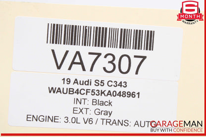 17-24 Audi S5 RS5 A4 Front Right Passenger Side Exterior Door Handle Gray OEM