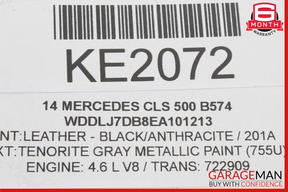 11-20 Mercedes W218 CLS550 S550 E550 M278 4.7L Left Engine Cylinder Head OEM