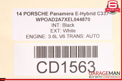 11-18 Porsche Panamera 970 Cayenne 958 3.0L Hybrid Engine Motor OEM 94k