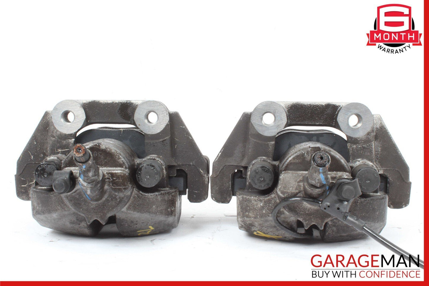 07-19 BMW X5 X6 Rear Left Right Disc Brake Caliper Set OEM