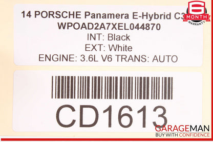 12-16 Porsche Panamera S 970 E-Hybrid Automatic Transmission Gearbox OEM 94k