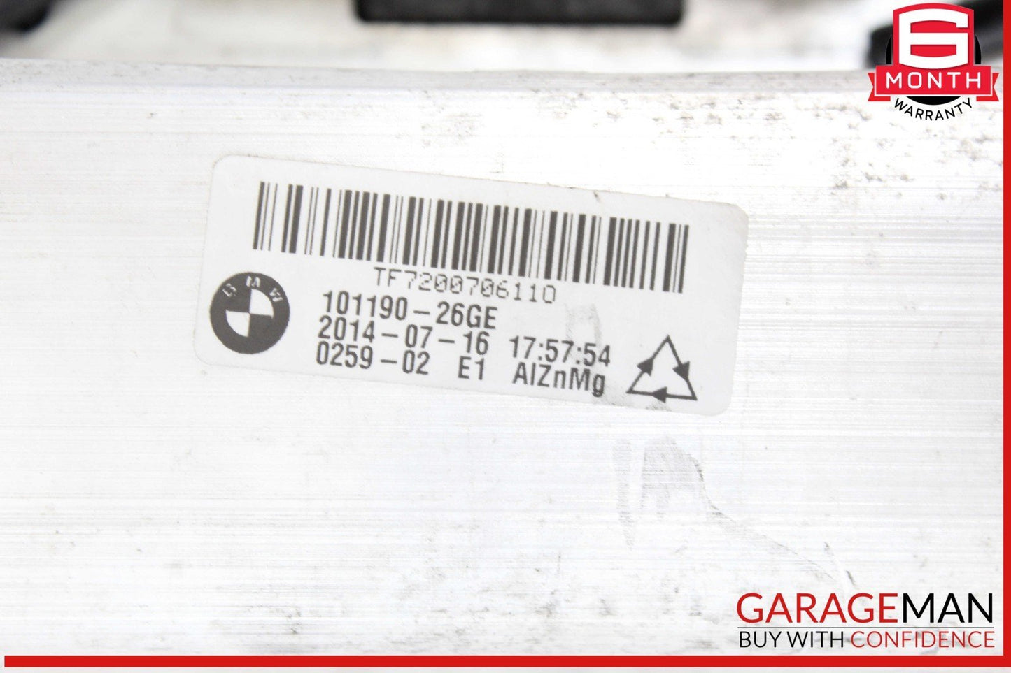 11-16 BMW F10 528i 535i 550i Front Bumper Reinforcement Crash Impact Bar OEM