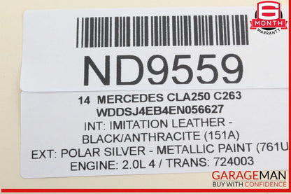 14-18 Mercedes W117 CLA250 Front Dash Dashboard Panel Trim Cover 3006700900 OEM